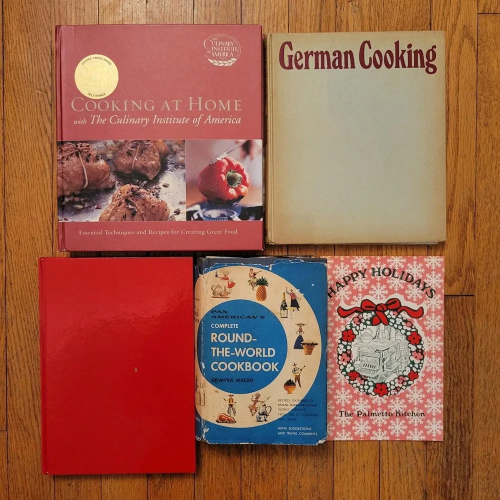 5 Culinary Institute America Cooking Home German Pan American Campbells Cookbook